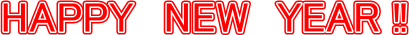 HAPPY�@NEW�@YEAR ?
